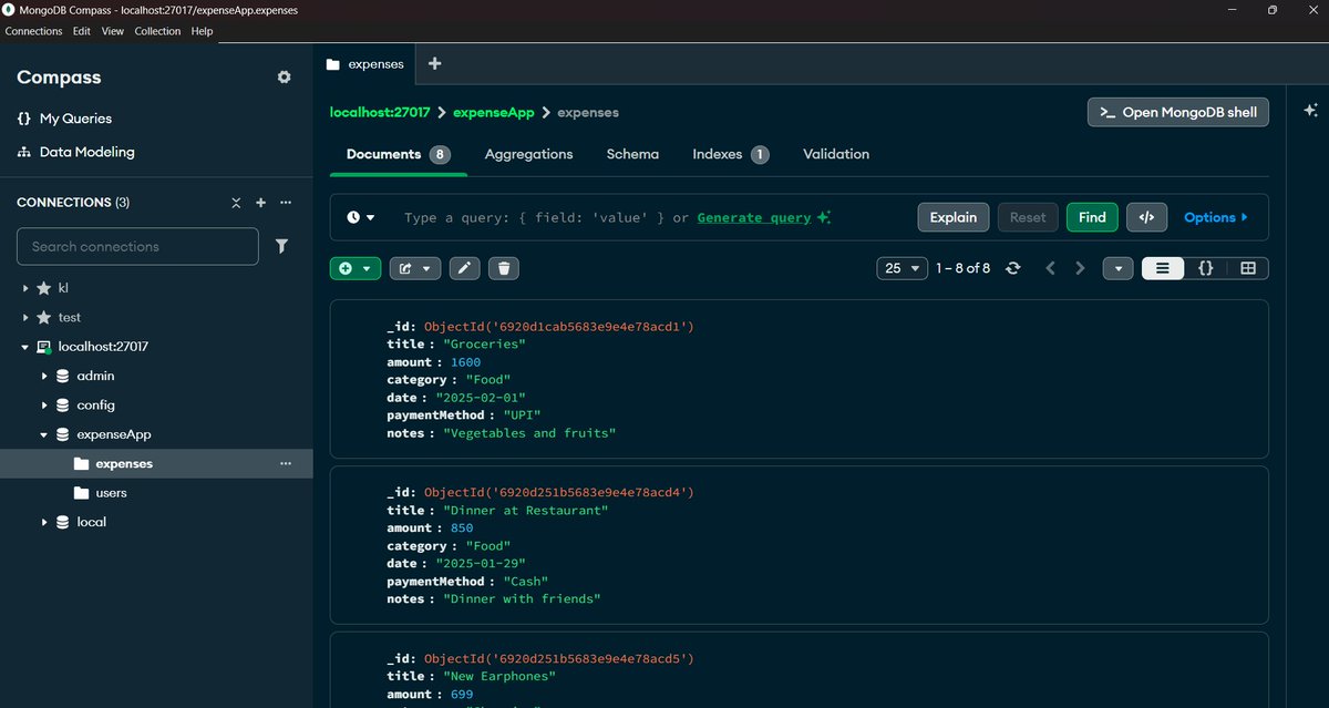 ritik65477's tweet image. 🚀 Day 142 of My Web Dev Journey – Backend

Diving into: MongoDB
Last 3 days, I explored:
🔹 What is MongoDB
🔹 MongoDB Client vs Server
🔹 MongoDB Wire Protocol (TCP)
🔹 Databases, Collections &amp;amp; Documents
🔹 CRUD Operations

#NodeJS #MongoDB #100DaysOfCode #LearnInPublic #WebDev