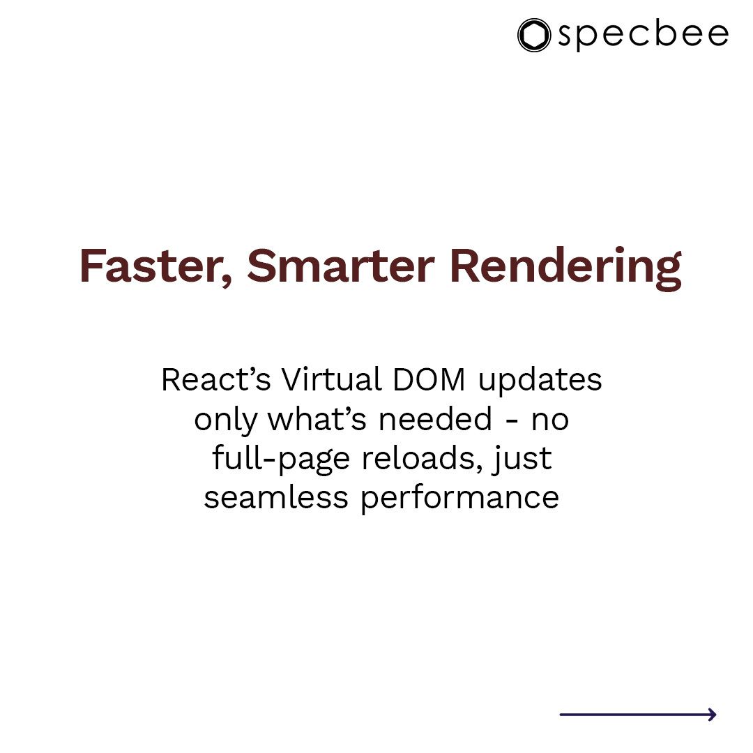 specbee's tweet image. From faster launches to shared mobile codebases and easy hiring, React keeps Fortune 500s moving fast.

👉 Swipe to see why React is every enterprise’s front-end favorite.

#ReactJS #DecoupledDrupal #FrontendDevelopment #DrupalDevelopment