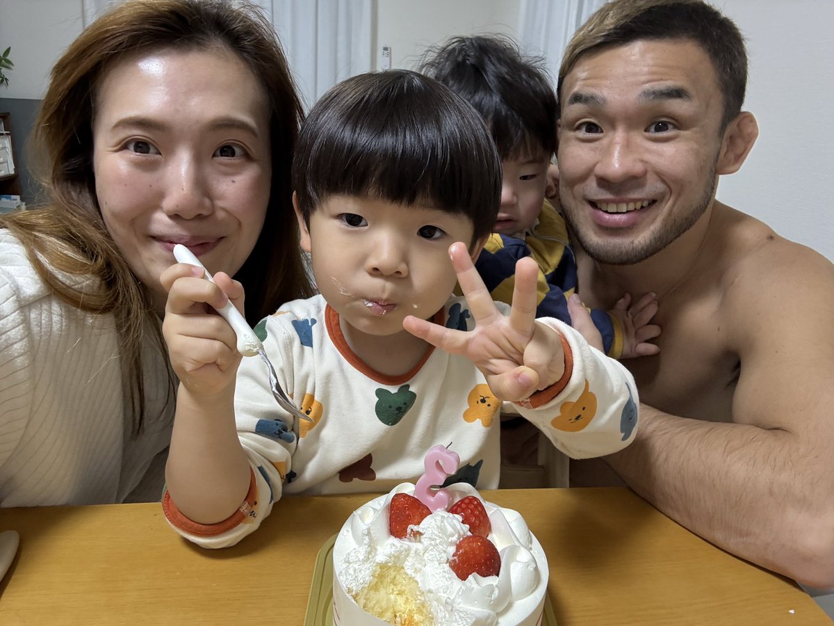 3歳おめでとう🎉