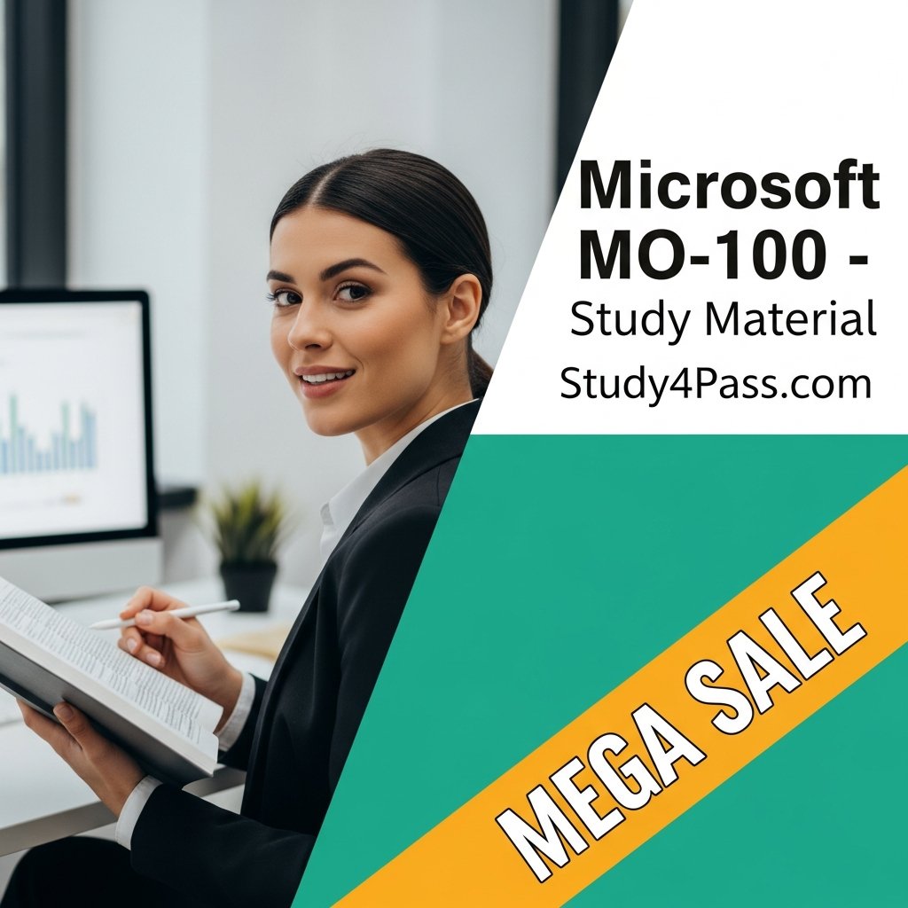 Study4Pass's tweet image. Microsoft MO-100 Study Material – Unlock Your Coupon Today
#MicrosoftMO100 #MO100Exam #MO100StudyMaterial #MicrosoftOfficeSpecialist #MOSExamPrep #Study4Pass #StudyWithStudy4Pass #MicrosoftExam #MOSCertification #Office365Training