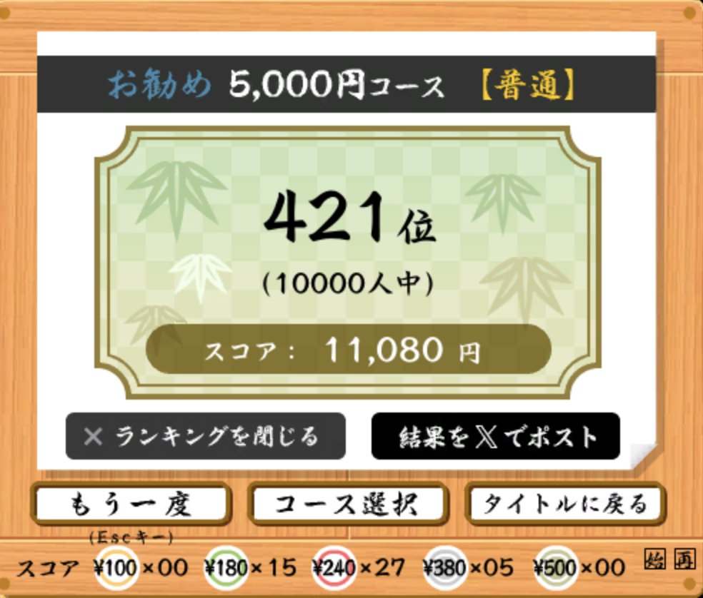 ごちそうさまでした