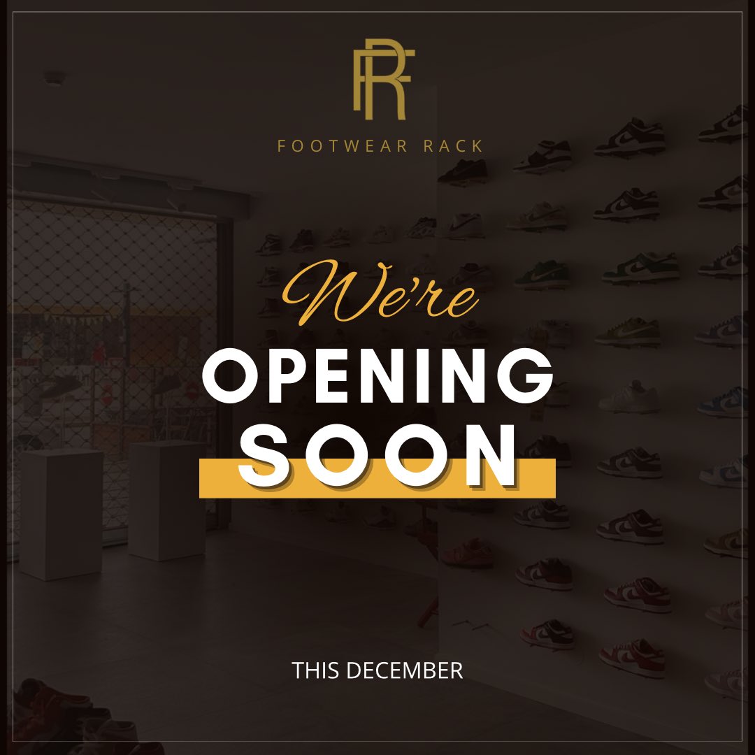 footwear_rack's tweet image. Something big is cooking‼️‼️‼️

We’ve been working behind the scenes to bring you a space that reflects our love for fashion and quality. The doors to Footwear Rack Store are opening soon, and trust us, you’ll want to be there. 

Stay tuned and anticipate. This December!!!!!