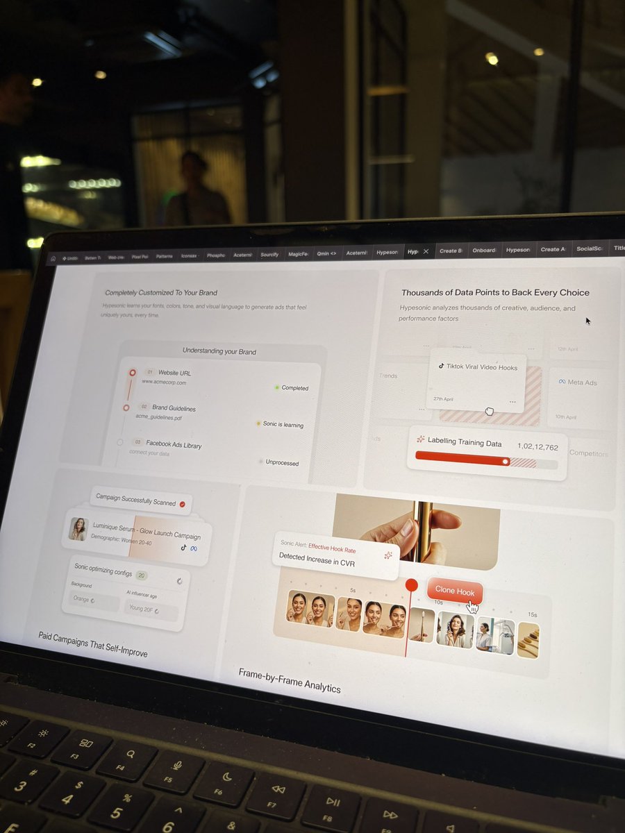 Packed this month with 8 active projects. Book your spot for next month 💫