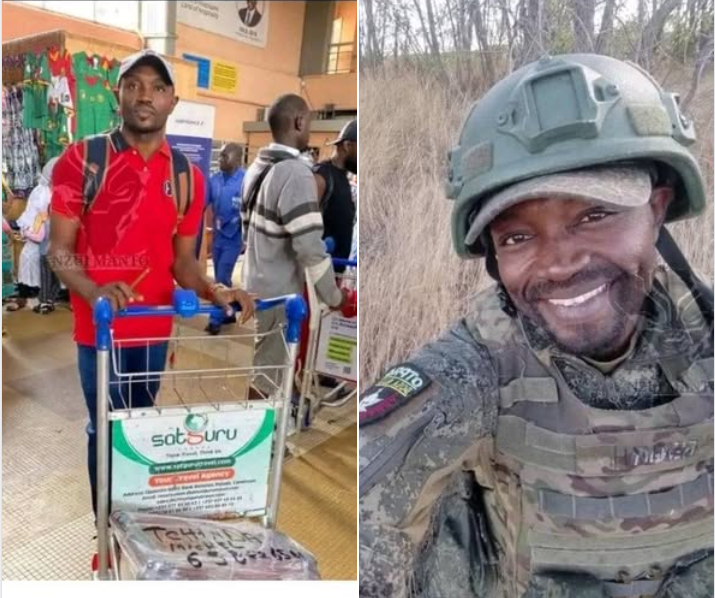 Ivoirowsky's tweet image. Mort pour Vladimir #Poutine. 
Michel Tchinda, mécanicien au #Cameroun a rejoint la #Russie au mois d’août 2025 où il a intégré l’armée russe et envoyé au front. Sa famille a été informé que leur fils a été tué lors de l’explosion d’une mine en Ukraine. L’enterrement sans corps…