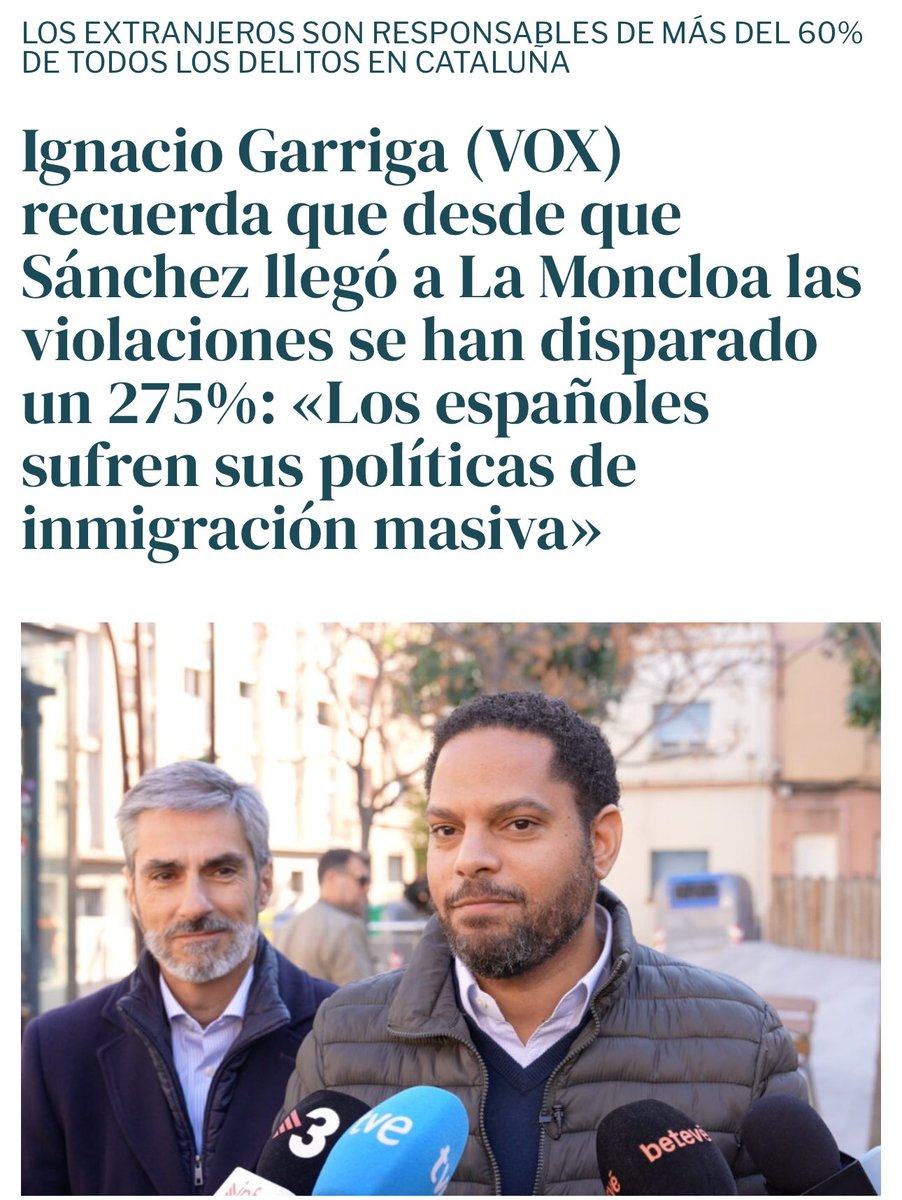 El gobierno más feminista de la historia se dedica a importar violadores…