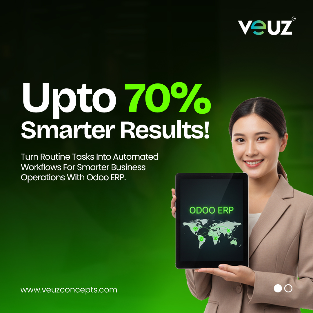 VeuzConcepts's tweet image. Automate routine tasks with @Odoo  ERP by @VeuzConcepts .
Streamline finance, HR, and sales while boosting productivity, reducing errors, and driving growth.

Visit:
🌐 veuzconcepts.com

#VeuzConcepts #OdooERP #BusinessAutomation #KSA #Vision2030