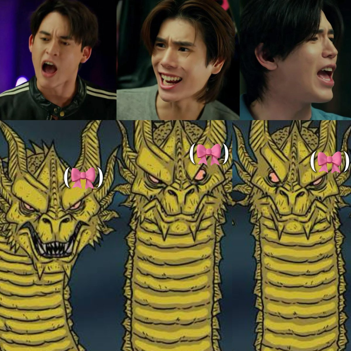 apriley__jg's tweet image. i can see how fast the 3 on the right would fold when the 3 on the left raise their voice 1dB higher 😔

#ReplaySeries
#JossGawin #TayNew #PondPhuwin