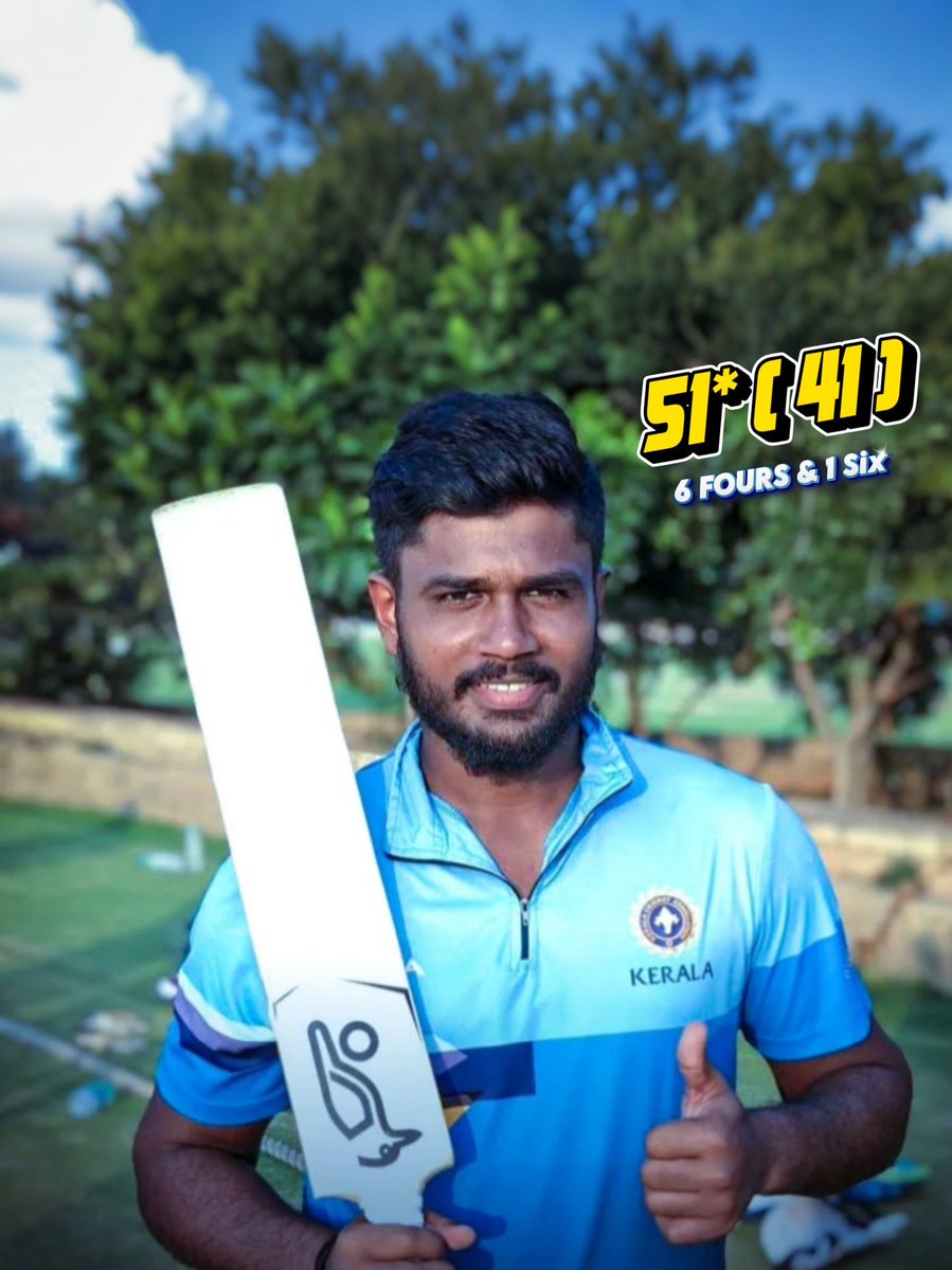 CSKFansOfficial's tweet image. Captain Sanju Samson starts off with a win 💛

#SMAT #SanjuSamson #WhistlePodu @IamSanjuSamson
