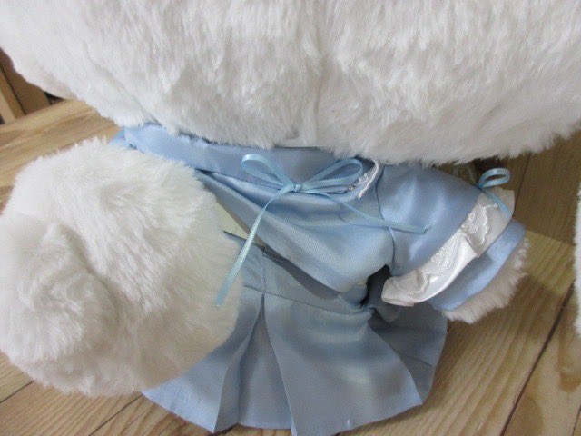 su822takaneko's tweet image. #涼海すう生誕祭2025 
④記念品
すうちゃん色のアイドル衣装を身にまとったシナモンくん
抱きしめることだできる大きなサイズです。

#涼海すう
#高嶺のなでしこ