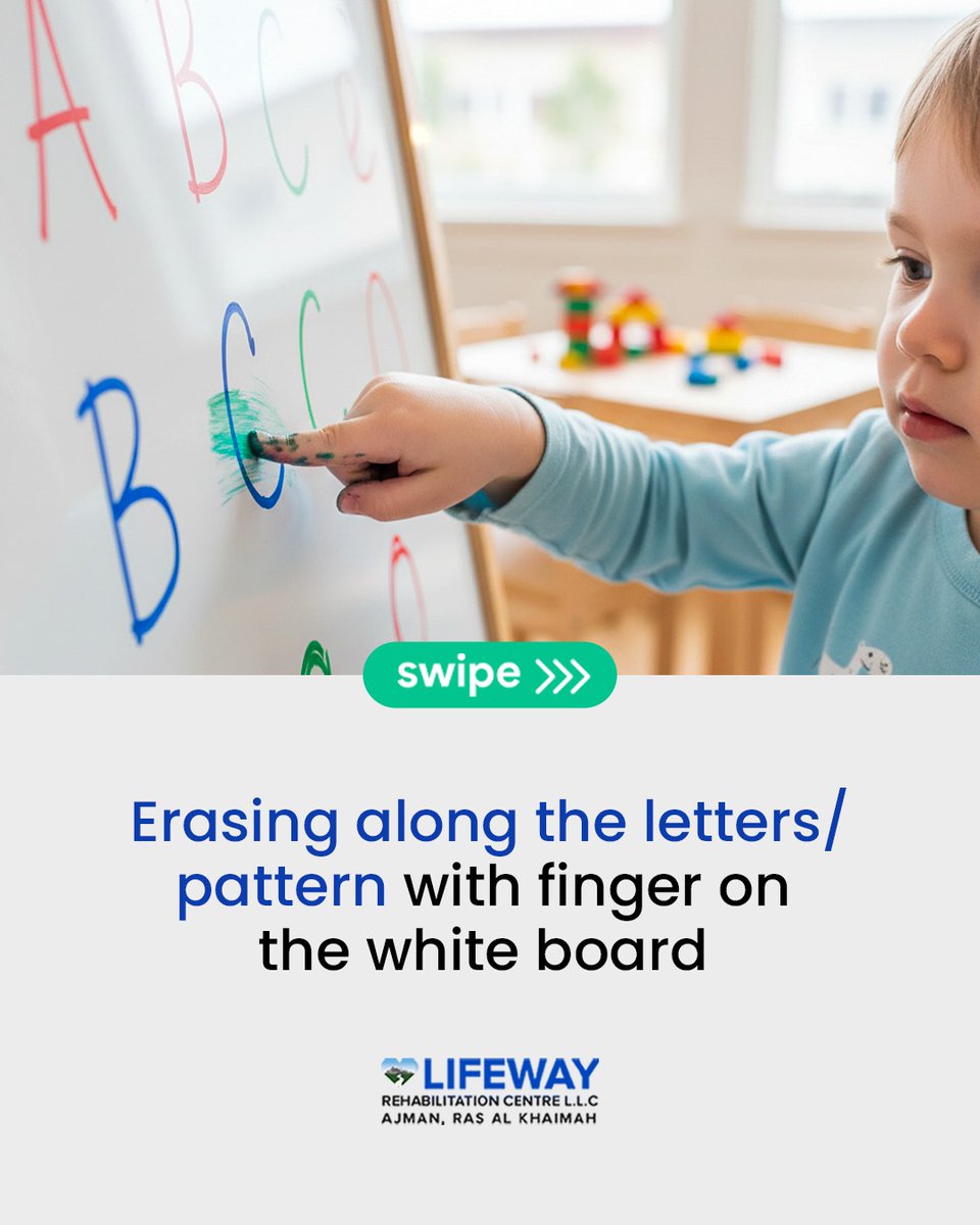 LifewayAjman's tweet image. We have listed out some easy hacks to prepare your child who is reluctant to do tasks that involve writing (Part 2)

#parentingtips #childdevelopment #motorskillsdevelopment #writingskills #parentinghacks #earlylearning #occupationaltherapy #lifewayrehabuae