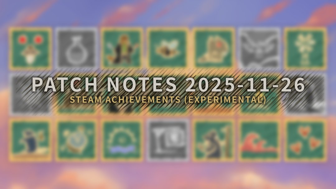 The community's most wanted feature, STEAM ACHIEVEMENTS...
...is now live on the experimental branch on Steam!

Can you unlock all 60 before Timberborn 1.0 launches? 🏆

Patch notes:
store.steampowered.com/news/app/10620…