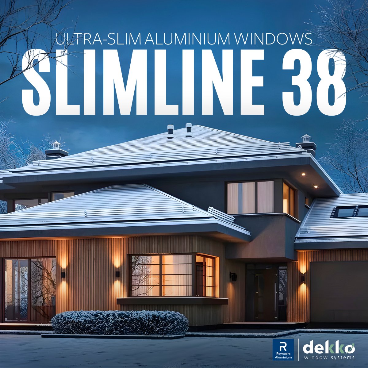 The <a href="/ReynaersLimited/">Reynaers Aluminium UK</a> SlimLine 38 offers ultra-slim aluminium windows perfect for modern projects that prioritise clean lines and natural light. 

Sleek sightlines, strong performance and great efficiency make it ideal for all builds.

Explore 👉 dekkowindows.com/windows/alumin…