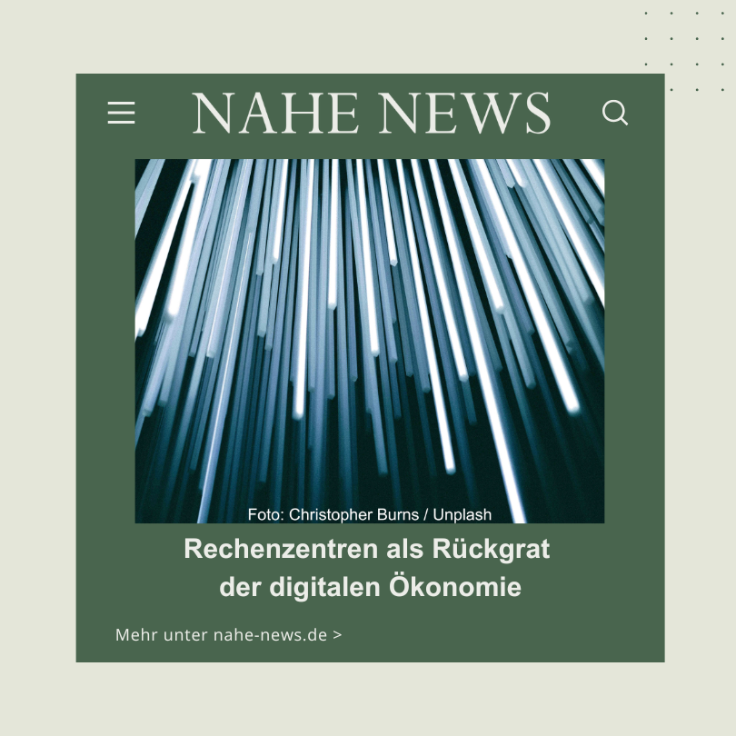 Rechenzentren als Rückgrat der digitalen Ökonomie
nahe-news.de
#nahe #news #rheinlandpfalz #bingernews #birkenfeldernews #kreuznachernews #nahelandnews #naheaktuell #badkreuznach

Folge uns auch auf Instagram <a href="/nahenews/">Nahe-News die Internetzeitung</a>