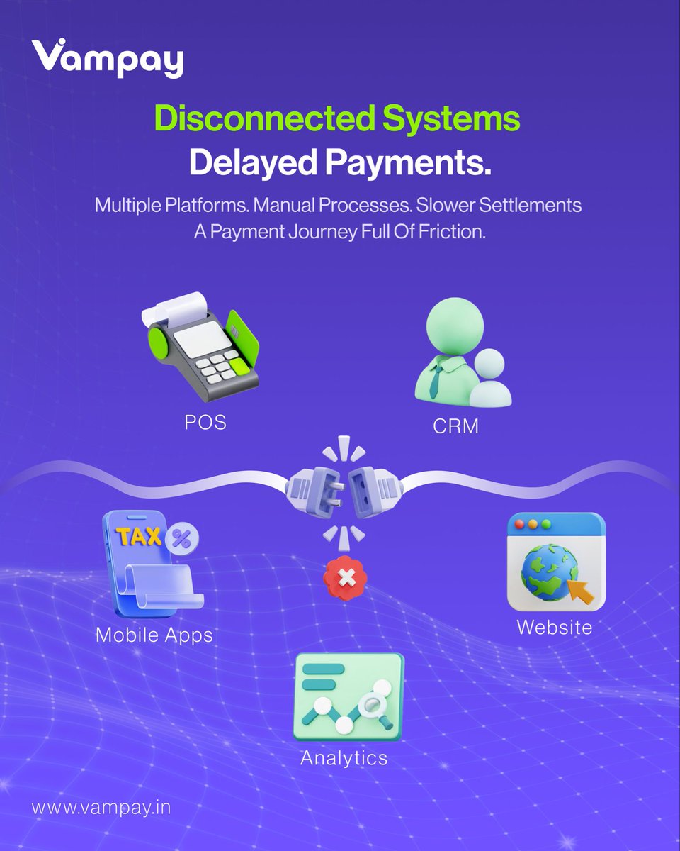 VampayInd's tweet image. Fintech is blending into every business — invisible, seamless, powerful.
 With Vampay, you can collect, disburse, and manage payments directly from your ecosystem.
 No layers. No delays. Just pure embedded finance. 

#EmbeddedFinance #Vampay #DigitalBusiness #fintech