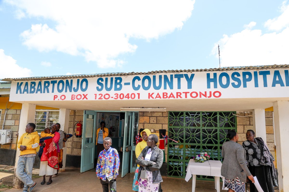 honkabogo's tweet image. I unveiled Wi-Fi connectivity at the Kabartonjo Sub-County Referral Hospital a key step in strengthening healthcare delivery for the people of Baringo North. Reliable internet in our health facilities enables faster, smarter, and more coordinated care.

As we digitize healthcare…