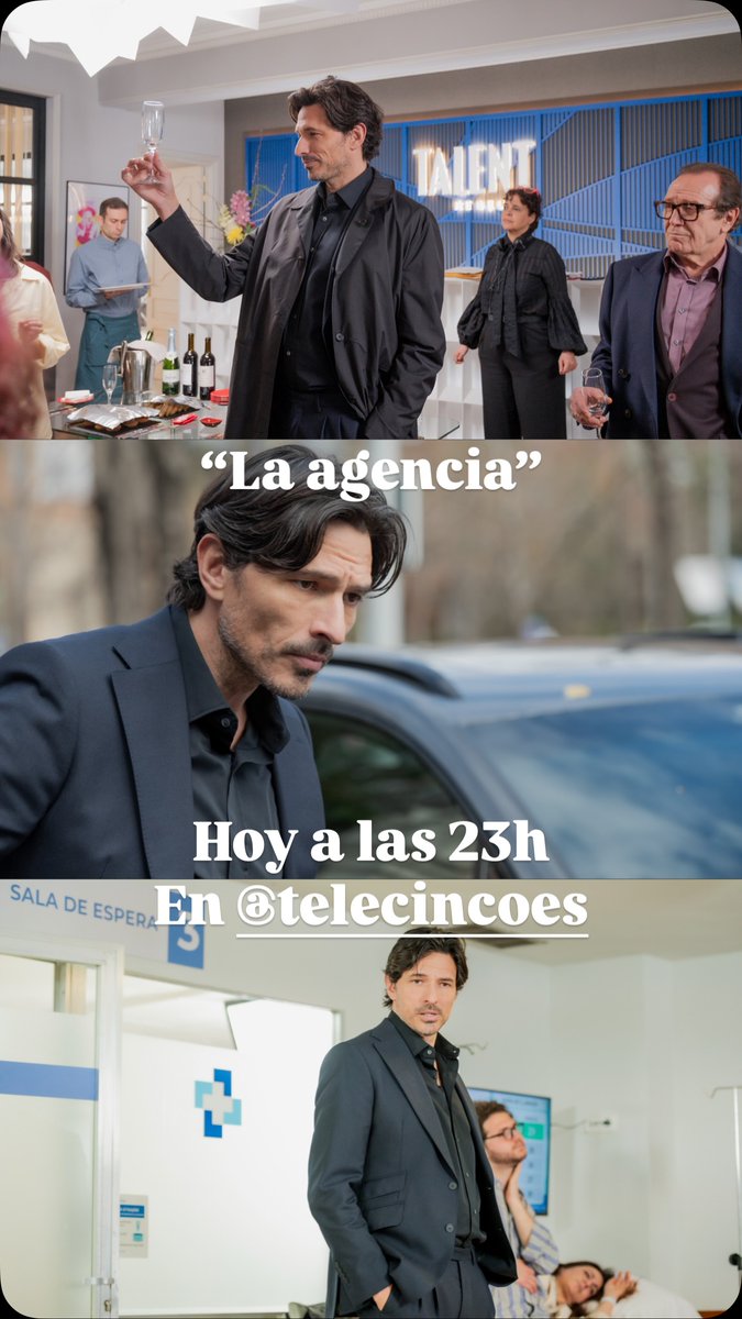 Hoy #LaAgencia 😍
#andresvelencoso