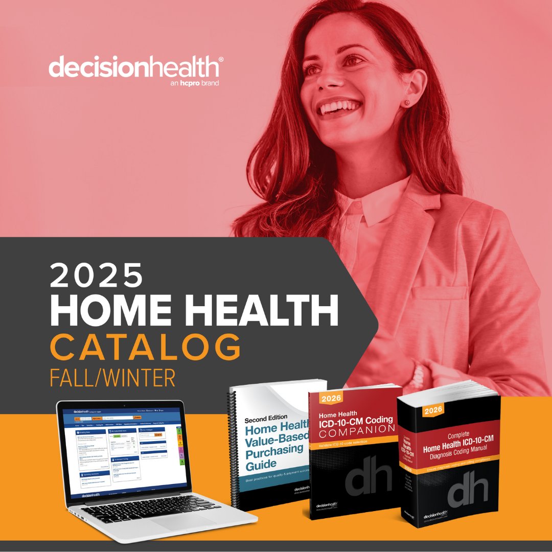DH_HomeCare's tweet image. 📘 Have you flipped through the Home Health Fall/Winter Catalog yet?

It’s packed hubs.la/Q03VvFqM0 with details on our newest 2025 editions, upcoming conferences &amp;amp; virtual training, plus an exclusive 15% off coupon.

✨ Don’t miss the Home Health Coding Center section!