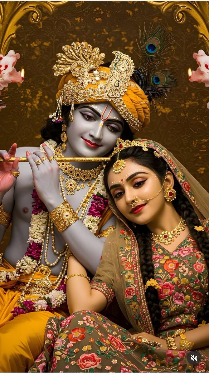 DeenaDeviIND's tweet image. जहाँ राधा की भक्ति है और कृष्ण का प्रेम… वहीं जीवन रस से भर उठता है। ✨💖
जय श्री राधे कृष्णा 🙏