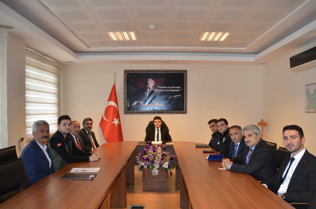 Kaymakamımız Sayın Latif KORALP Başkanlığında 'Kış Tedbirleri Toplantısı' gerçekleştirildi.