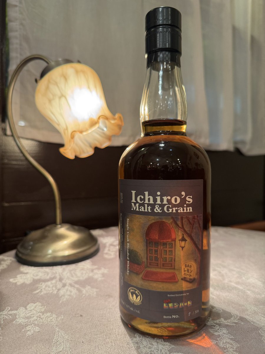 Ichiro's Malt & Grain (BAR レモンハート向け) イチローズ モルト&グレーン シングルカスク ブレンデッドウイスキー