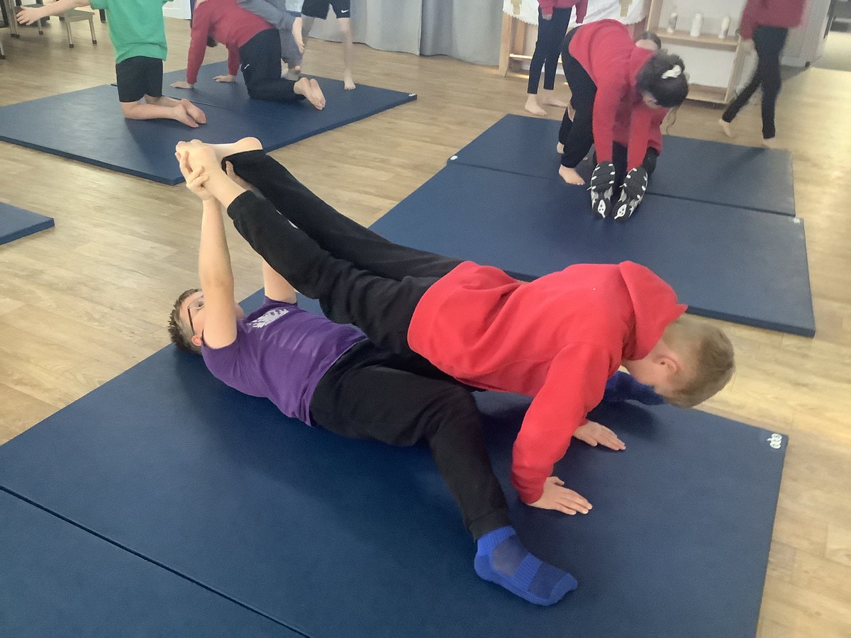 SouthwellClass's tweet image. In gymnastics, we have been creatively balancing in groups showing teamwork and resilience. @LeasStAndrews