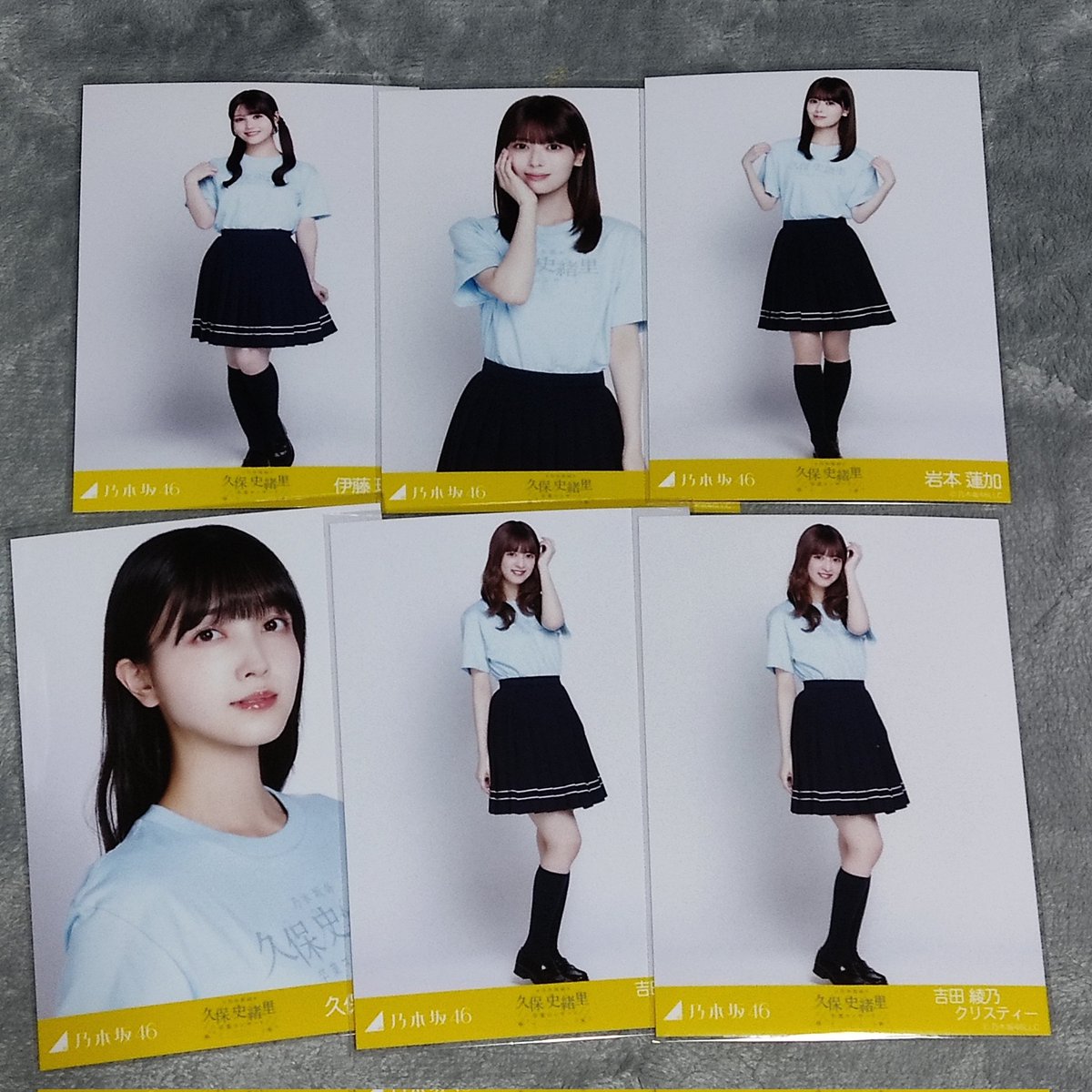 乃木坂46生写真 卒コンTシャツ 3期生 #乃木坂46 #久保史緒里卒業コンサート