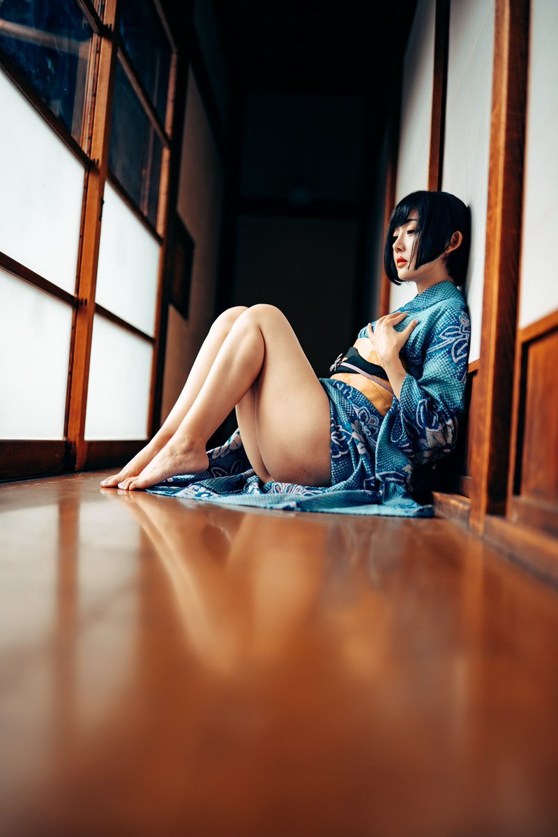 Ayaka_p_p's tweet image. 和室で