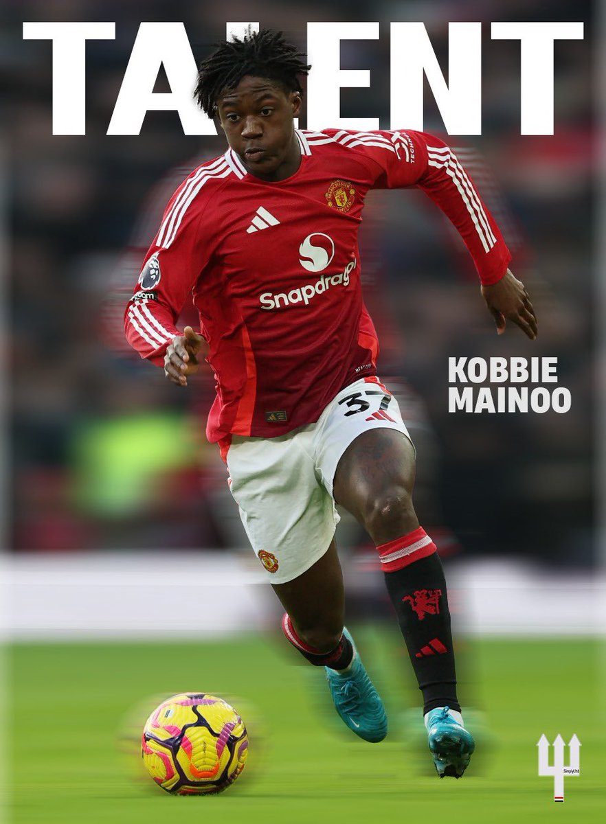 SimplyUtd's tweet image. Kobbie Mainoo, one of the most talented footballers in the world! 💫