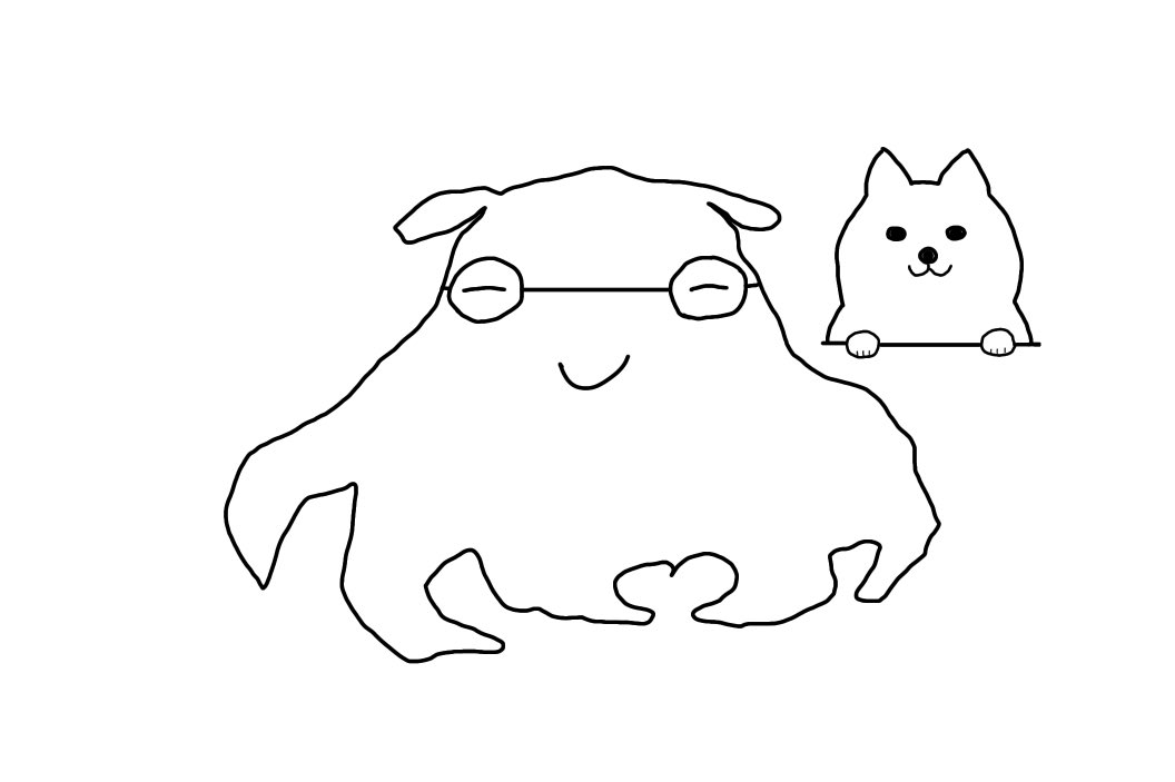 mochi_kaf's tweet image. @yukiyukicos 
犬、メガネしてるニコニコメンダコに出会う