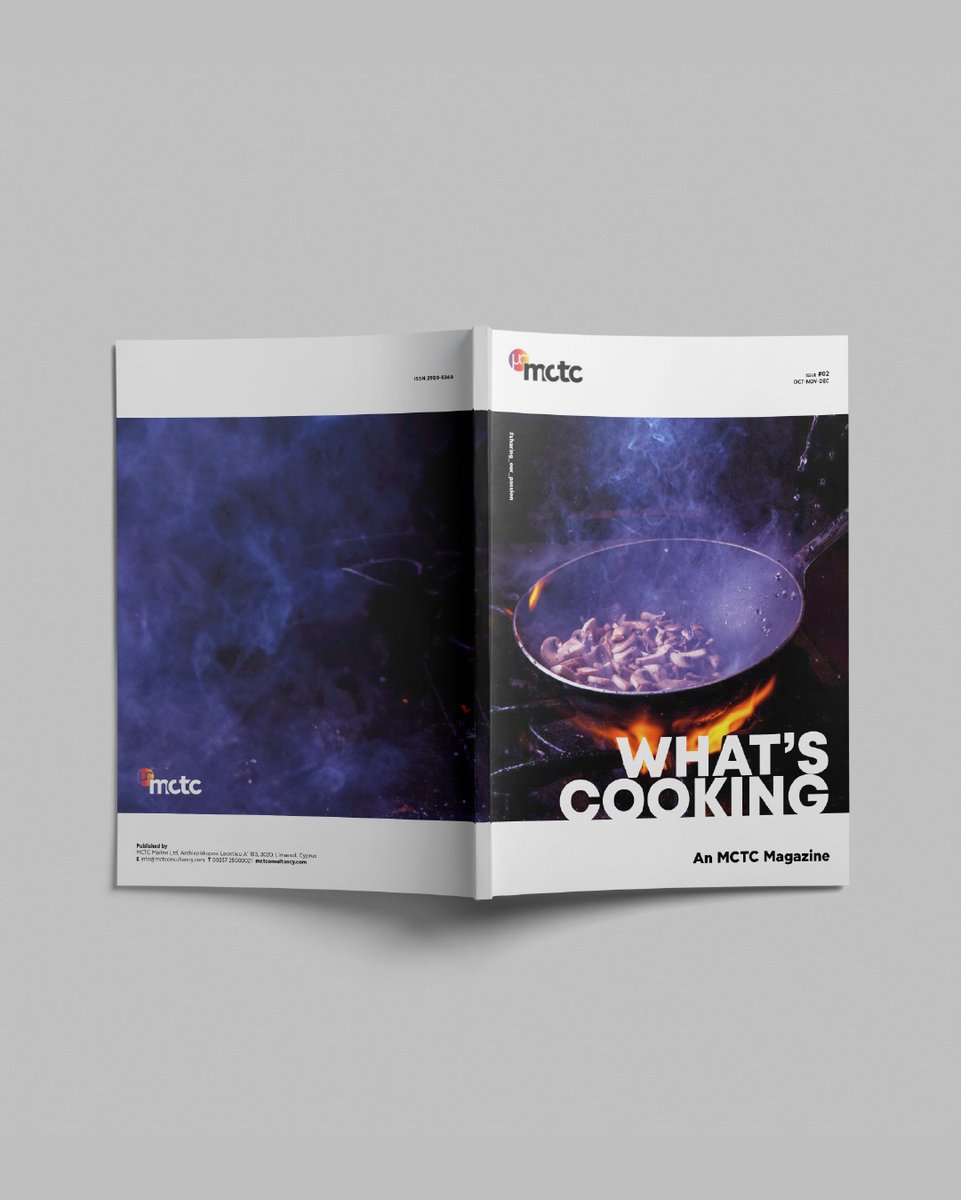 MCTCMarineLtd's tweet image. The new issue of What’s Cooking: An MCTC Magazine is out now!​  Catering insights, nutrition tips, galley innovations, and crew well-being — all in one issue.​
 
📖  Read the latest edition here:  mctconsultancy.com/whats-cooking-…​
​
#MCTC #SharingOurPassion #WhatsCookingMagazine