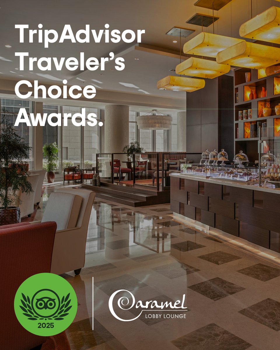 CCRotanaDoha's tweet image. Caramel Lounge is honored to be recognized with the Travelers’ Choice Award 2025.

Thank you for every visit, every shared moment, and every cup savored.

Your experiences shaped this achievement.

#TravelersChoiceAward #TripAdvisor #CaramelLounge