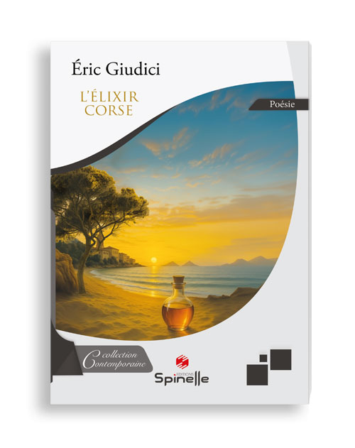 L’élixir corse - Des paysages magnifiques, un environnement magique, les chants polyphoniques plein la tête, le souffle d’une brise marine sur mon visage émerveillé.
L’inspiration inonde mes canaux sensoriels pour rendre hommage à la Corse, amante superbe, envoûtante, mystérieuse