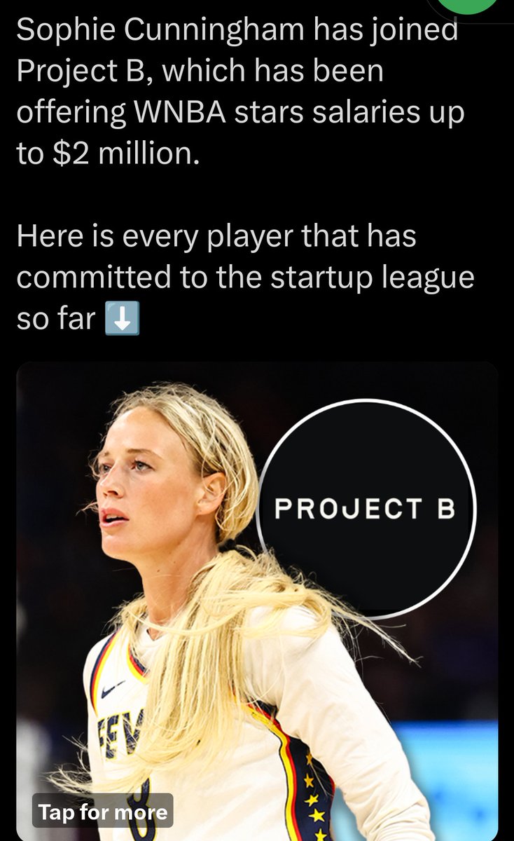 _BESNews_'s tweet image. “Fans are sounding off today after Sophie Cunningham announced she’s joining Project B. Some love the move… others are furious about the league behind it. I’m just reporting the temperature — and trust me, it’s HOT out here 🔥😳”
#SophieCunningham #ProjectB #WNBA #BESNews