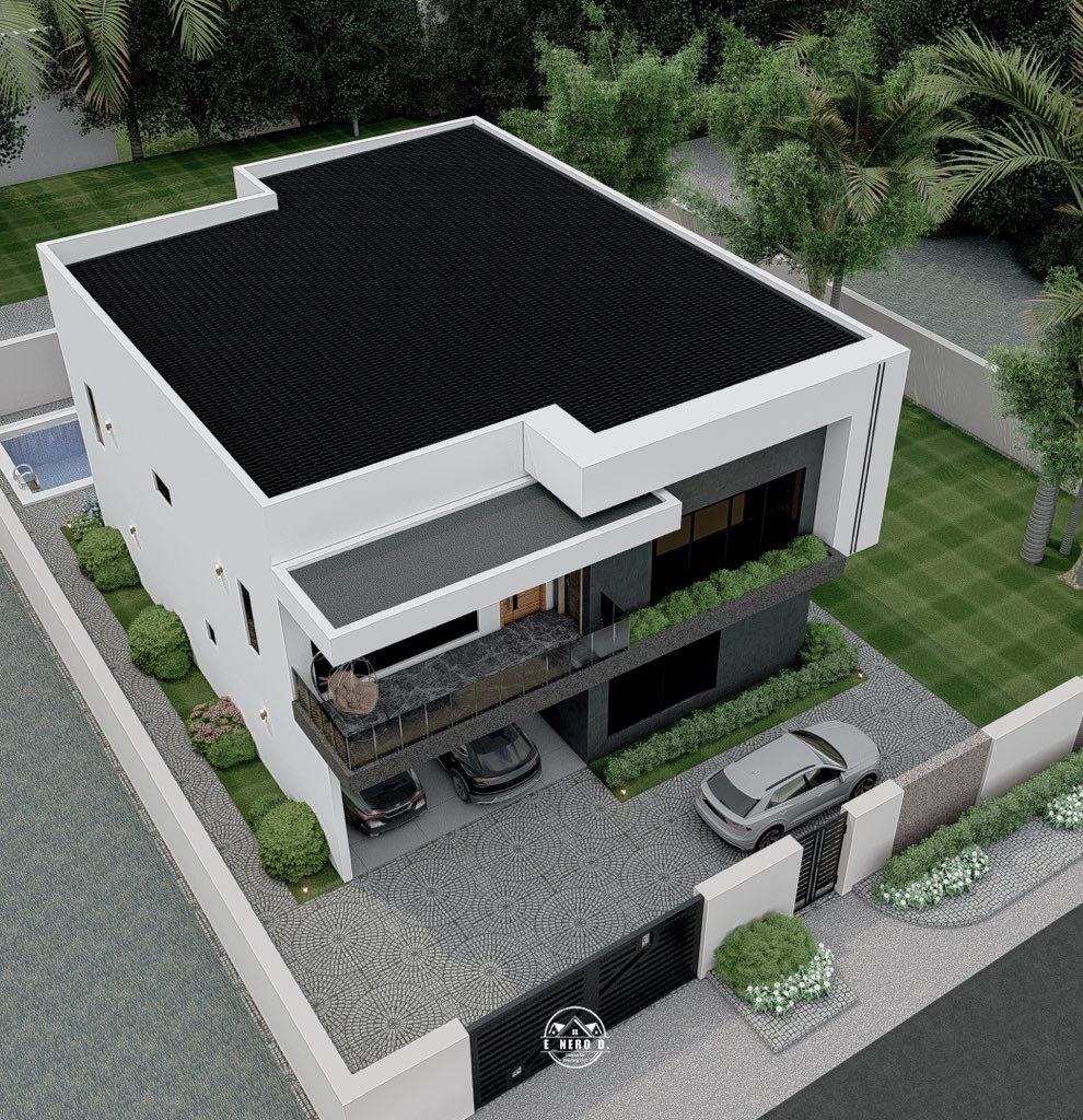 EmmanuelAweh6's tweet image. Designed for comfort. Styled for luxury. This 4-bedroom duplex brings modern living to life beautifully.

#HomeDesign #ModernHome #ArchitecturalVisualization #LuxuryDuplex #PropertyDesign #InstaArchitecture