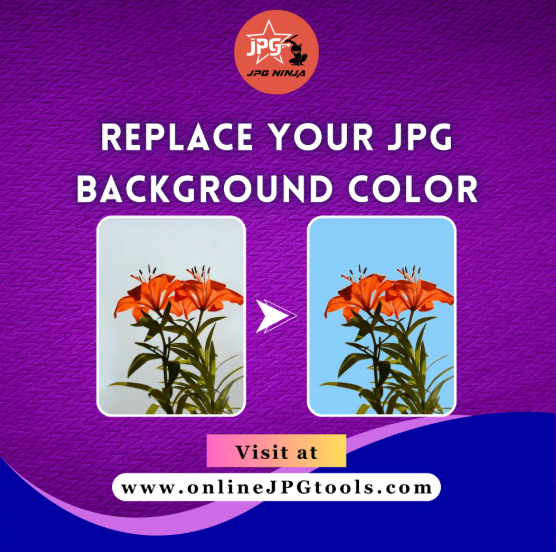 jpgninja2024's tweet image. Use our tool to easily swap out the background color of your JPG images, giving them a fresh, new look in just a few clicks.  
Try our tool - onlinejpgtools.com/replace-jpg-co… 
#browserling #ToolForJPG #ImageEditing #PhotoEditor #GraphicDesign #OnlineTool #DigitalArt #VisualContent #x