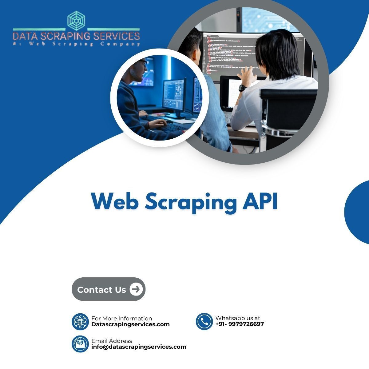 _datascraping's tweet image. Datascrapingservices.com delivers scalable solutions for data extraction that help you achieve growth. Transform your data challenges into opportunities with our expertise. Start now at info@datascrapingservices.com.  #ScalableSolutions #DataExtraction #GrowthOpportunities