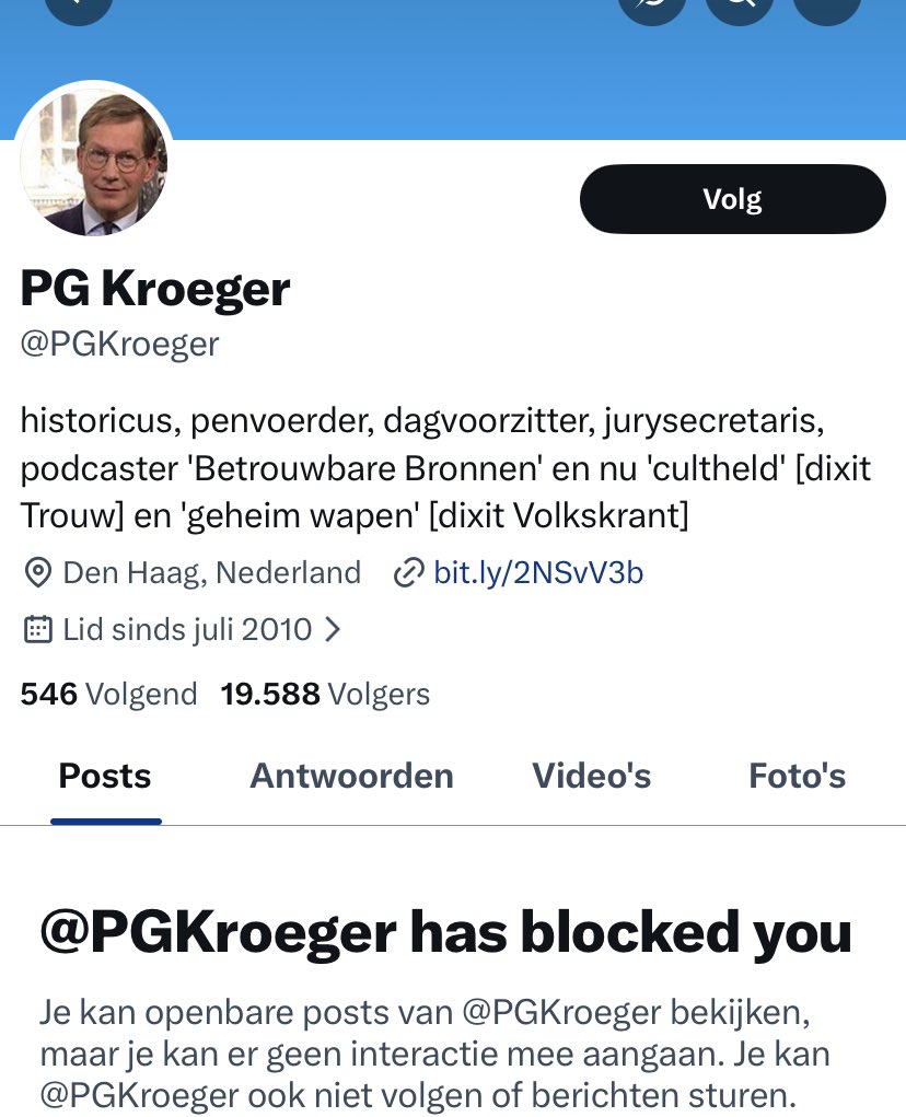 De lieverd,