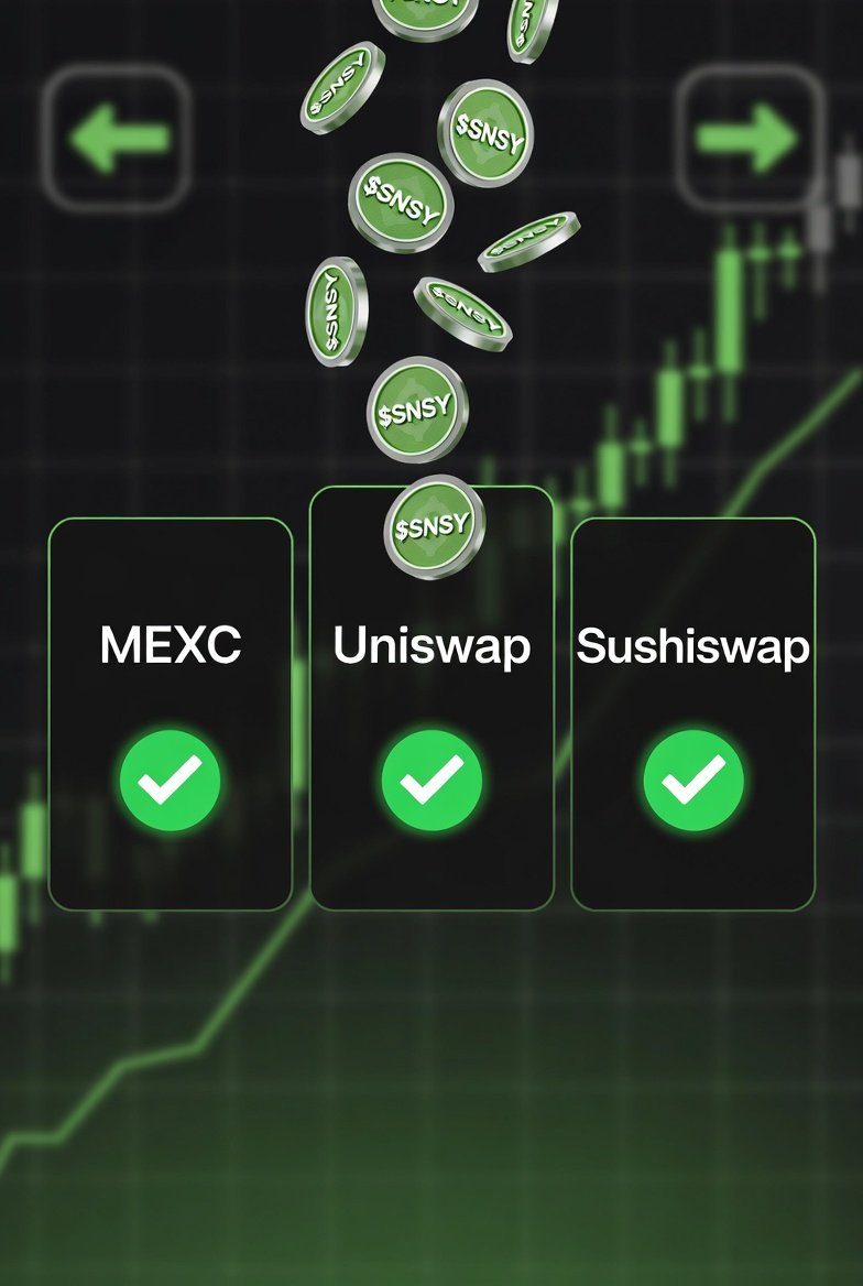 aydshow's tweet photo. $SNSY is live on:
✔ MEXC
✔ Uniswap
✔ Sushiswap
If AI is the future… and enterprise productivity is the battlefield…
Sensay is positioned exactly where the world is already headed.
#Sensay #SNSY #AI #Crypto #EnterpriseAI #Web3