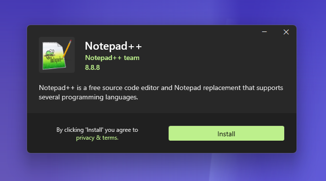 MasterPackager's tweet image. New blog post:

Notepad++ Now Has an Official MSI.
Is It Good and How Can You Improve It Yourself?

masterpackager.com/blog/Notepad-p…