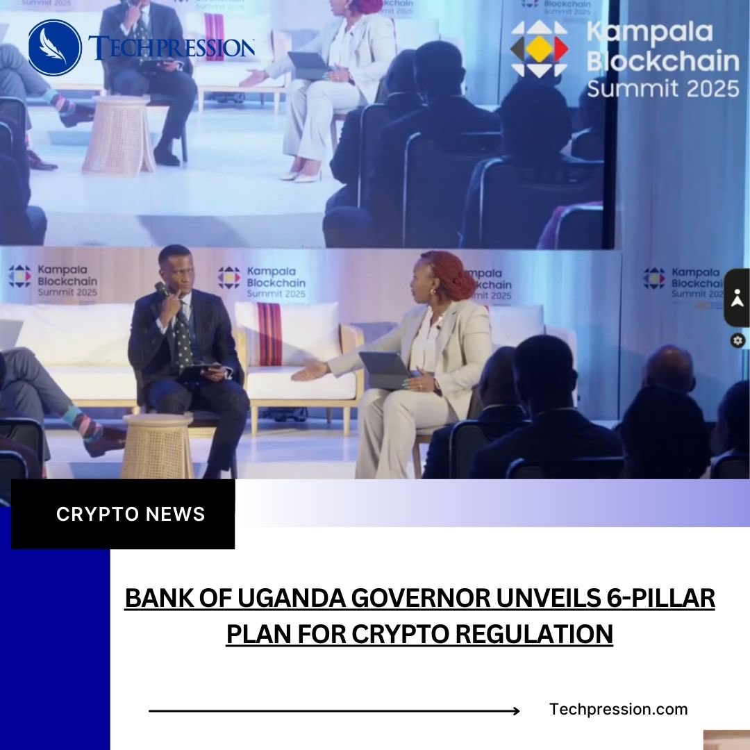 Techpressionews's tweet image. Crypto regulation is coming to Uganda!

The @BOU_Official Governor has unveiled a 6-pillar plan to guide the country’s approach to cryptocurrency focusing on innovation, risk control, financial inclusion, and consumer protection. 🇺🇬💰🛡️

Will this bring clarity or slow adoption?…