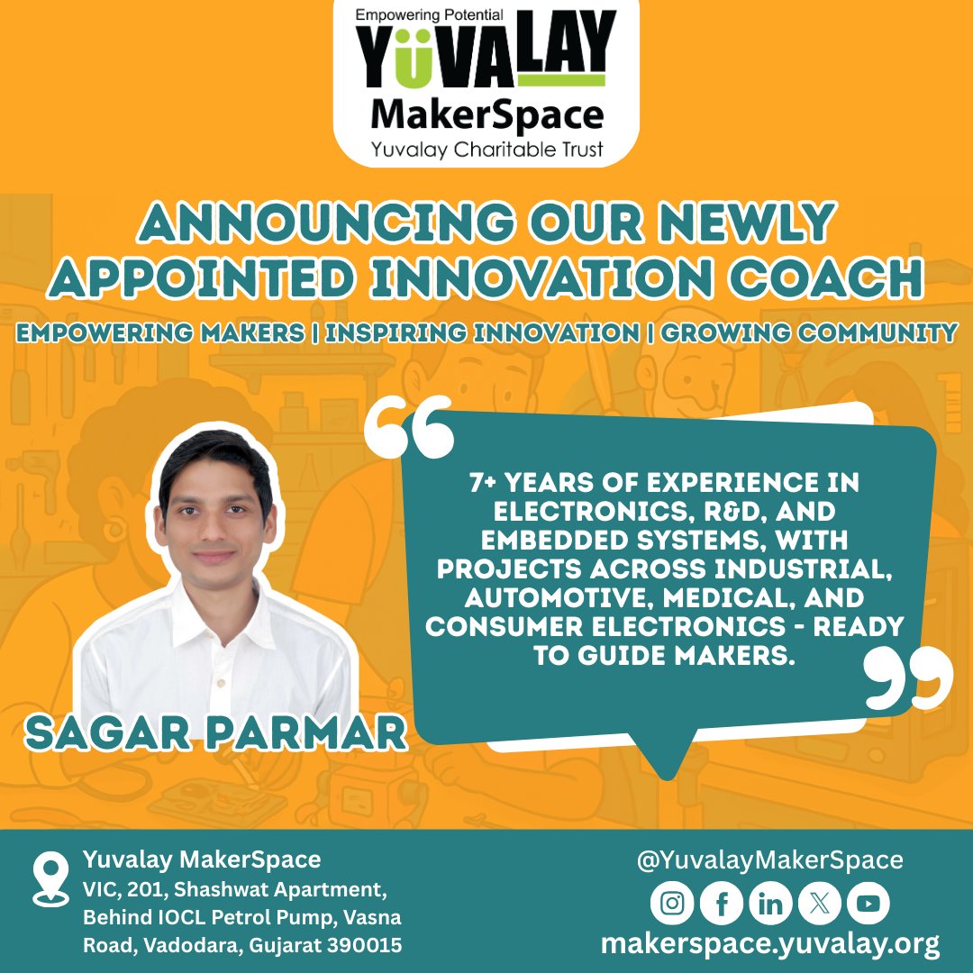 Yuvalay Makerspace tweet media