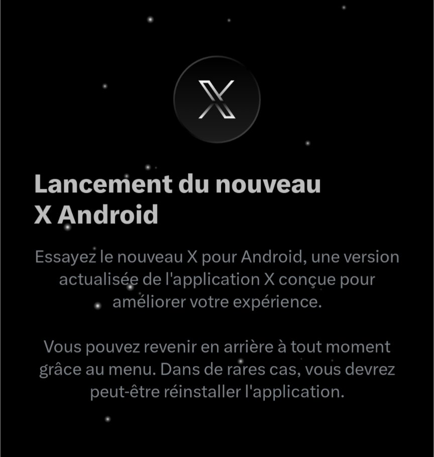 nicolaspopy's tweet image. Je ne vois aucune différence notable à part que mes publications ne fonctionnent plus depuis l&apos;app.

#AndroidX