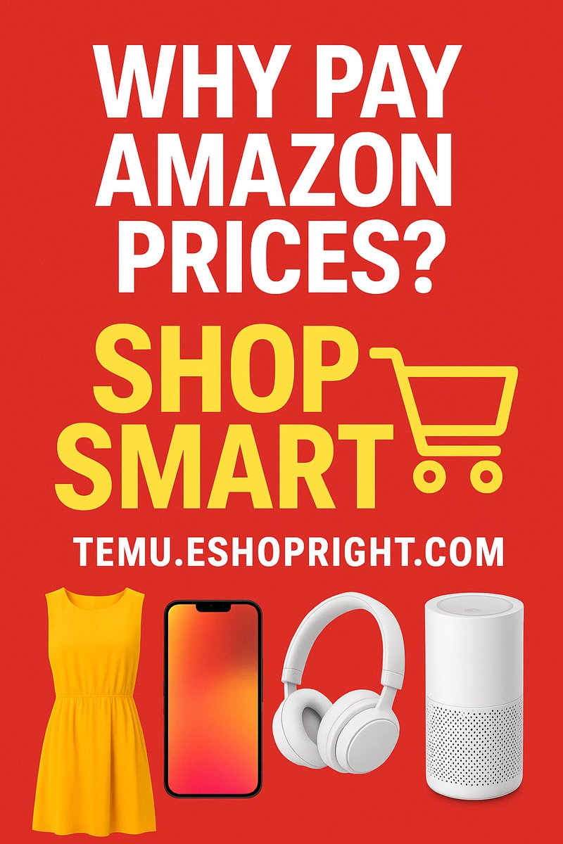RameshNair80434's tweet image. Shop Smart—Save More! Discover the same trending products you love on Amazon, but at unbeatable prices direct from the source. Visit Temu.eShopRight.com
 and see the difference!

#TemuFinds #BetterThanAmazon #DirectFromSource #ShopAndSave #ExclusiveDeals #TemuCoupons…