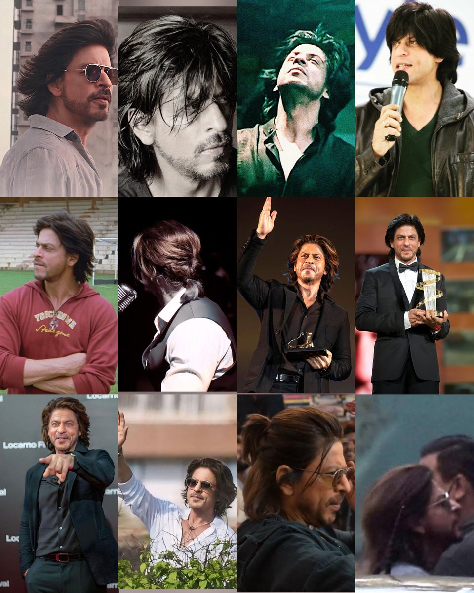 SRK in long hair has a fanbase of its own