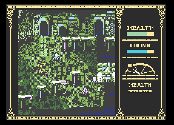 __SolS's tweet photo. Ancient gardens II #pixelart #ドット絵 https://t.co/6DJx1pALIR