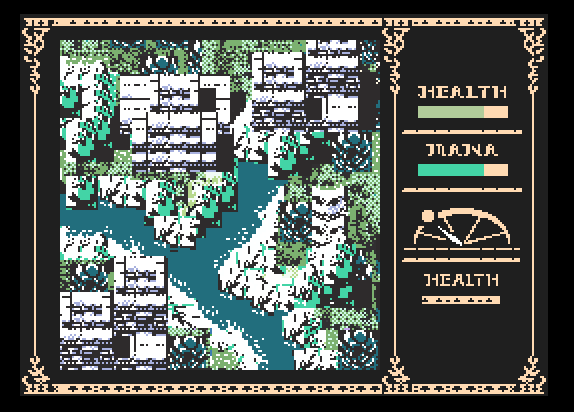 __SolS's tweet photo. Ancient gardens II #pixelart #ドット絵 https://t.co/6DJx1pALIR
