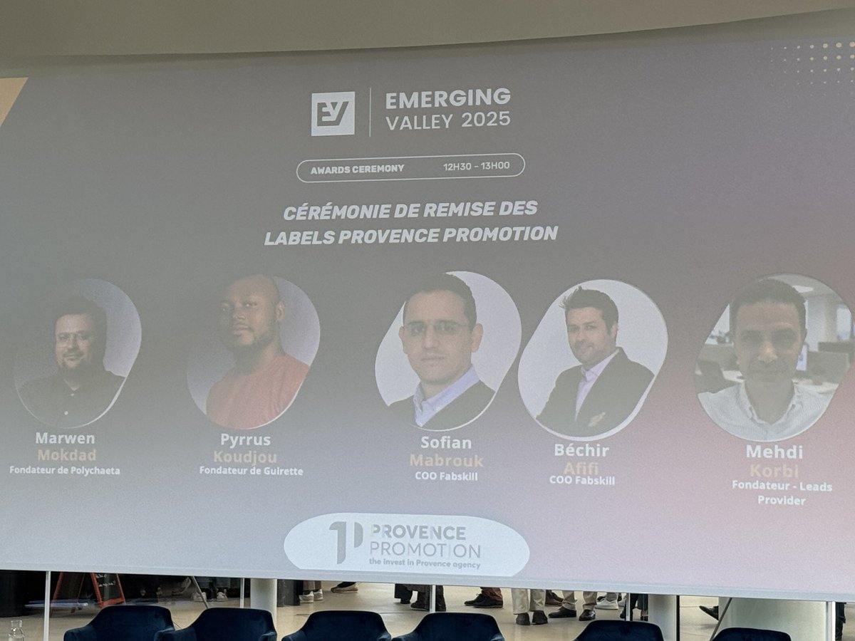 khayarion's tweet image. Heureux d’entendre à #Marseille combien les liens Europe–Afrique s’intensifient autour de l’innovation 🌍. Le programme #SoftLanding Provence Africa Connect attire déjà +100 startups africaines ! 
#EmergingValley #Tech4Africa,@thecampProvence @SamirAbdelkrim #Tchad