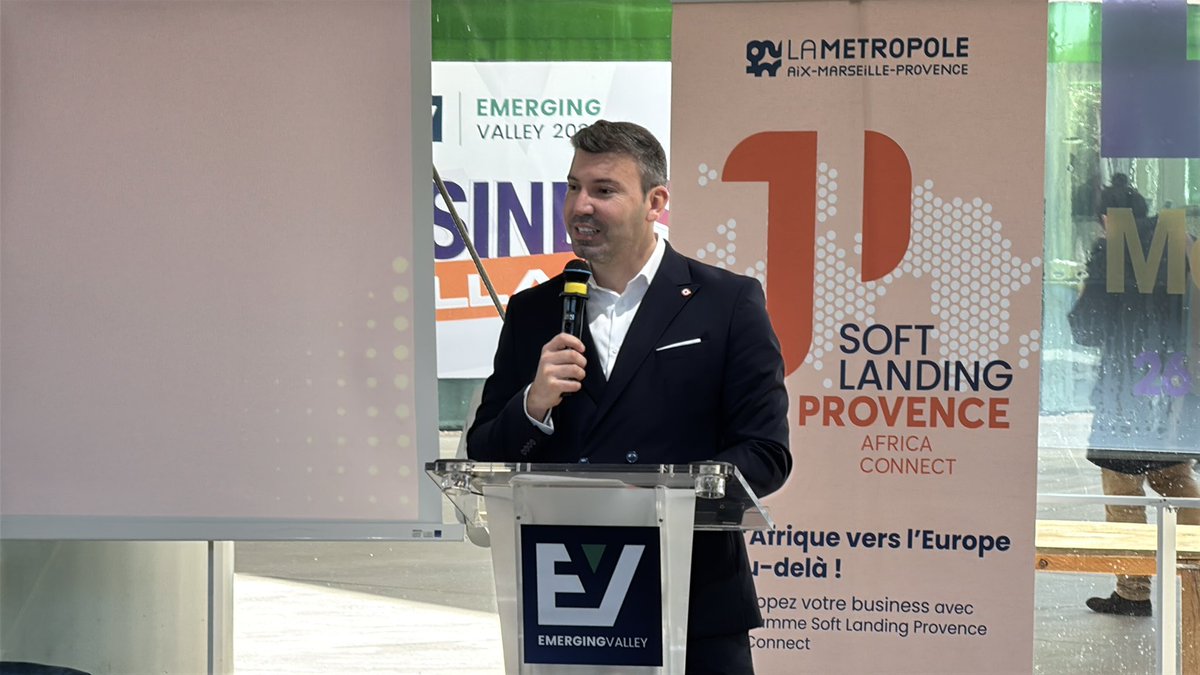 khayarion's tweet image. Heureux d’entendre à #Marseille combien les liens Europe–Afrique s’intensifient autour de l’innovation 🌍. Le programme #SoftLanding Provence Africa Connect attire déjà +100 startups africaines ! 
#EmergingValley #Tech4Africa,@thecampProvence @SamirAbdelkrim #Tchad