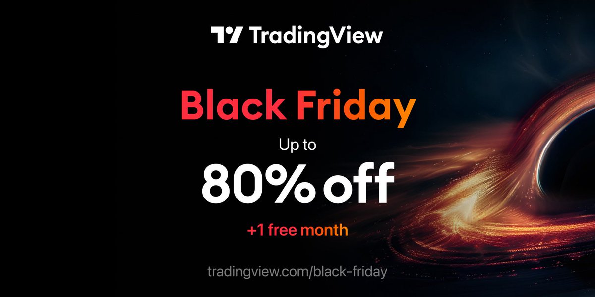 Crypto_Jargon's tweet image. We are doing a mega giveaway week for our CJ community!!

We are starting with everyone’s favourite platform @tradingview.

We are partnering with them for a Black Friday offer + 2 subscriptions for our CJ community!

Steps: 

1. Follow @Crypto_Jargon and @NeelKukreti. 
2.…