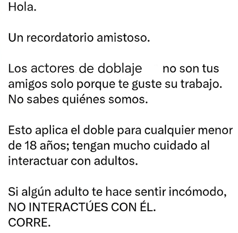 wolfspartan777's tweet image. #Doblaje #DoblajeMexicano #DoblajeLatino